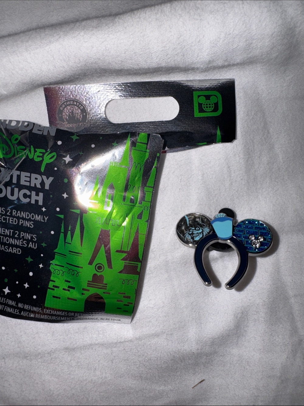 Hatbox Ghost Hidden Mickey Pin Wave B